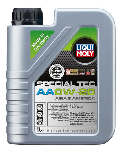 Aceite Sintetico Liqui Moly Special Tec Aa 0w20 1l. L46 0