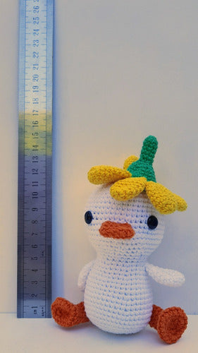 Amigurumi Sonajero 12 Cm Patitos 4