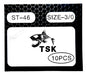 TSK Steel Triple Hook ST-46 Size 3/0 Fishing for Dorado, Surubí 1