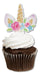 Pack X15 Toppers Para Cupcakes Muffins Unicornio 0