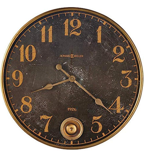 Howard Miller Reloj De Pared Union Depot 625-733 - Marco De Metal 0