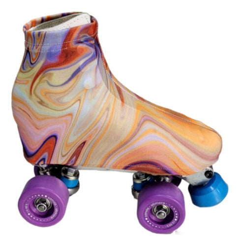 Puntana Artistic Skate Lycra Boot Covers 7