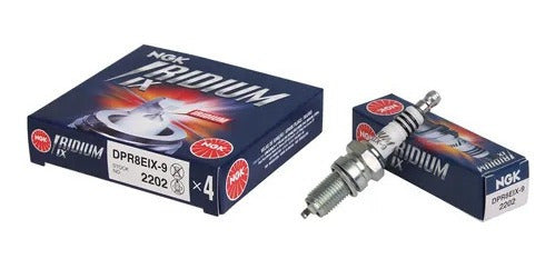 Bujia Iridium Ngk Brasil Dpr8eix-9 Motomel Skua 200 Motard 0