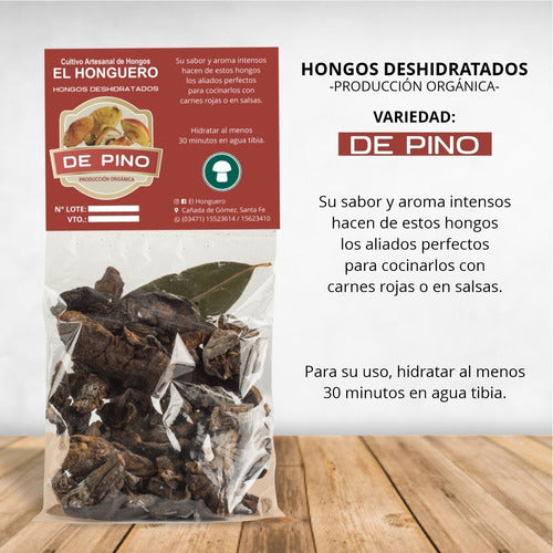 El Honguero Hongos De Pino Deshidratados 1