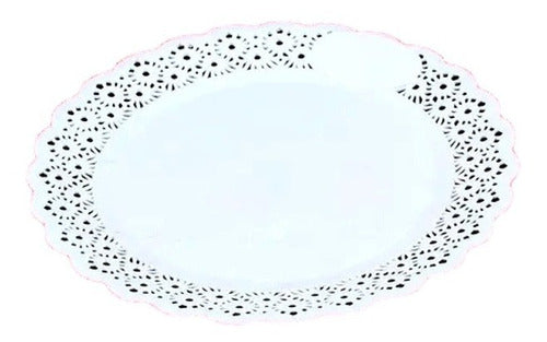 Arenales Round Plastic Filigree Tray 30 Cm Unit 1