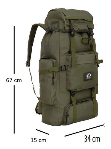 Discovery Trekking Backpack Adventure 70+10lt 20756 1