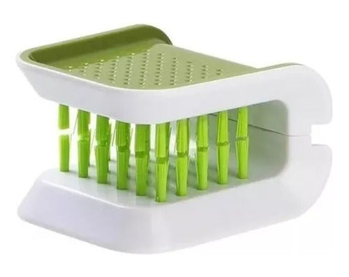 Mercadoshop Cleaning Brush for Cutlery - Easy Clean Brush 4