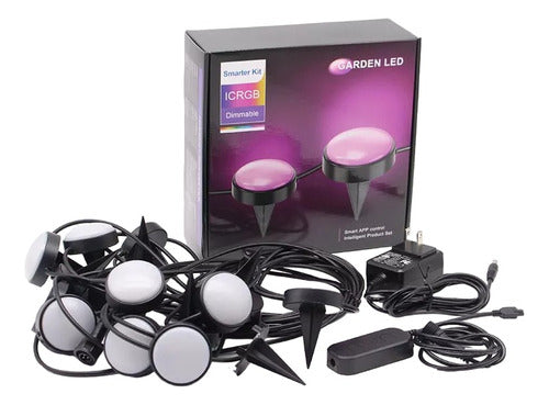 GARDEN LED Kit Luces Led Colores Para Jardin Direccionables Bluetooth 0