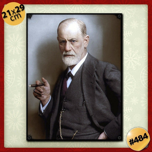 LaminasDecoupage Vintage Frame 21 X 29 Cm / Sigmund Freud 1