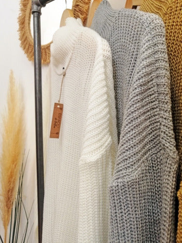 Maxi Women's Sweater - Sienna Model - Espacio De Bellas 27