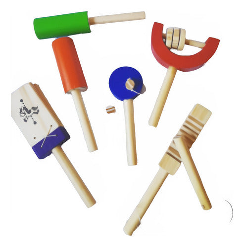 Set Musical X 5  Instrumentos Carrusel 0