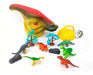 Toyshop Cabeza Dinosaurio Rex Frasco Con 10 Accesorios 0