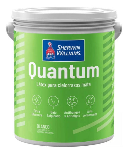 Sherwin Quantum Antifungal Condensate Ceiling Paint 20L 0