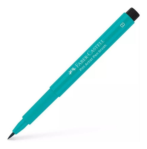 Faber-Castell Cobalt Green Marker 156 - Brush Tip 0