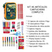 Complete Simball 2 Tier Pencil Case with 46 School Supplies 5