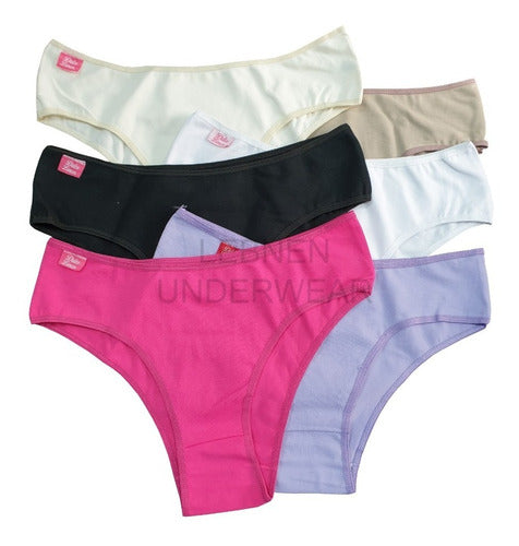 Dozen Plus Size Vedetina Panties Wholesale by Lebnen 1