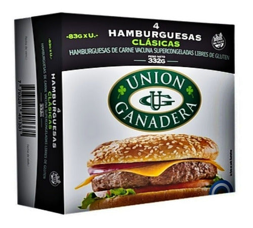 48 Burgers 83 Grams Union Ganadera + La Perla Bread Combo 0