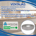 Tapacanto Pvc Abs 50x0,40 Mm Baltico 50 Mts Marca Cima 2