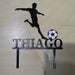 Cortantes Mandy Caketopper De Futbol Personalizado Con Nombre Ver Foto 3