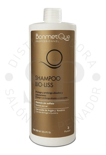 Kit Bonmetique Bioliss Shampoo + Acond. Teñidos X900ml 1