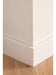 Wood MDF Baseboard 7 cm Height x Strip 2.75 Mt 4