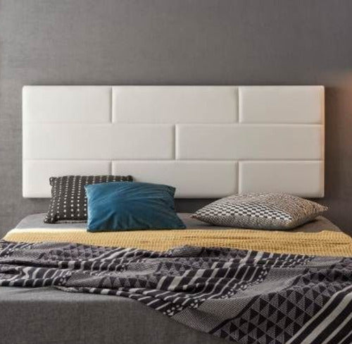 Desde-casa Hanging Brick Headboard 1.6m in Stain-Resistant Fabric 0