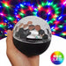 Mini Globinho De Luzes Coloridas Com Musica Via Bluetooth 3