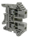 Pack of 10 2.5mm Gray Zoloda DIN Rail Terminal Blocks 0