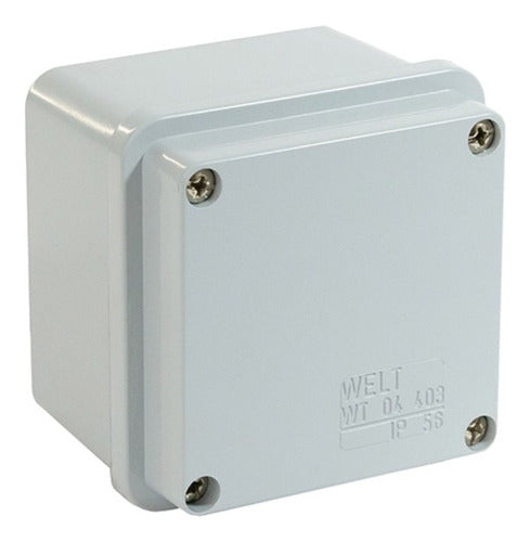 Welt IP56 150X150X100 Junction Box WT04505H100 Pack of 2 0