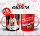 Sublimation Templates for Graduates 'Egresaditos' Cups Designs 1