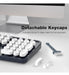 Combo Teclado + Ratón Gamer Videojuegos Inalámbr. 104 Teclas 5