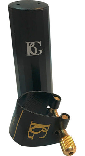 BG France Flexible Ligature and Mouthpiece Cover for Alto Saxophone 0