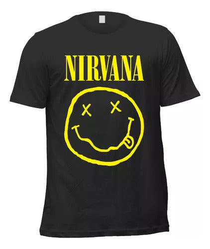 DL Diseño & Estampado Toxic Rock Nirvana Logo Kurt Cobain Rock N01 Unisex 0