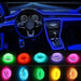 Car Cold Light Line Neon Flexible LED Light Strip for Cars with Cigarette Lighter 5