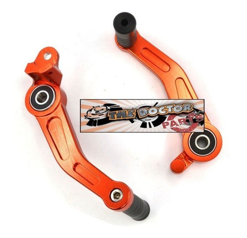 KTM Duke 200 390 Shift Lever and Rear Brake in Stock 1