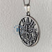Surgical Steel Amulet Pendant Protection Luck Energy Om with Gift Chain 2