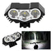 CREE XM-L T6 LED Bicycle Headlight - 3 Pack 0