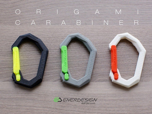 Full3d Reinforced Automatic Plastic Carabiner - Beautiful Colors 4