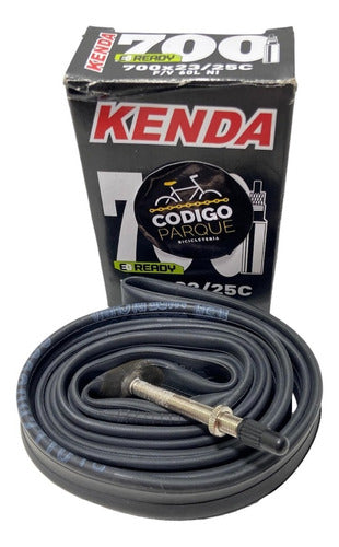 Kenda Cleancher Bicycle Tube 700x19/23 V. Presta C-119b 0