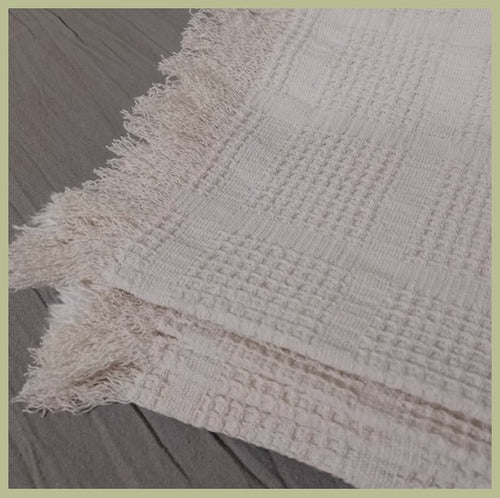 Rustic Pampean Bed Runner / Sofa Blanket - Anna D&H 1