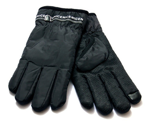 Motorcycle Touch Screen Waterproof Reflective Glove Sky 3 Colors 13