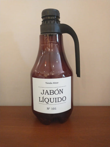 Combo Laundry Growler Bottle 2L with Deco Label 3