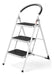 Flourish Foldable 3-Step Ladder with Rubber Feet 0