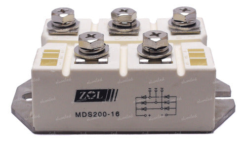 ZL Mds200-16 Three-Phase Rectifier Bridge 200A 1600V 0