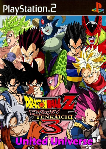 PS2 Dragon Ball Z Budokai Tenkaichi 3 United Universe 2023 0