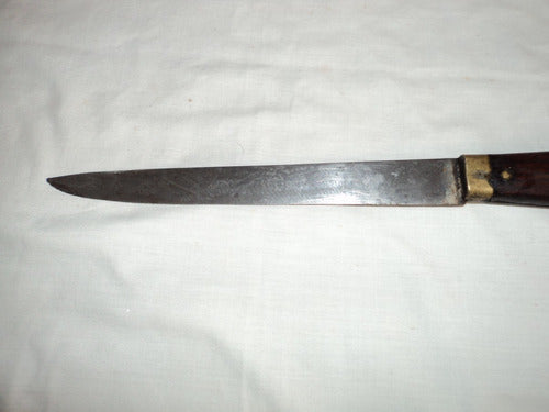 Antiguo Cuchillo De Cocina Grande Hoja 21.5 Cm 2