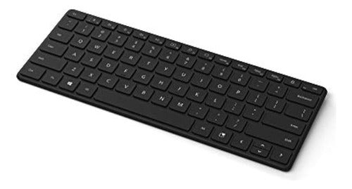 Teclado Compacto Microsoft Designer - Negro Mate. Teclado Bl 0