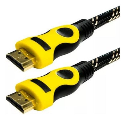 Cable Hdmi / Hdmi 3 Metros Macho - Macho Blindado Full Hd 1