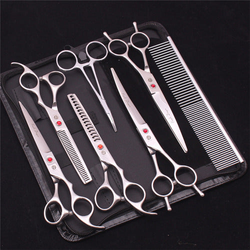 Conjunto De Beleza Purple Dragon Pet Scissors 7.0 6