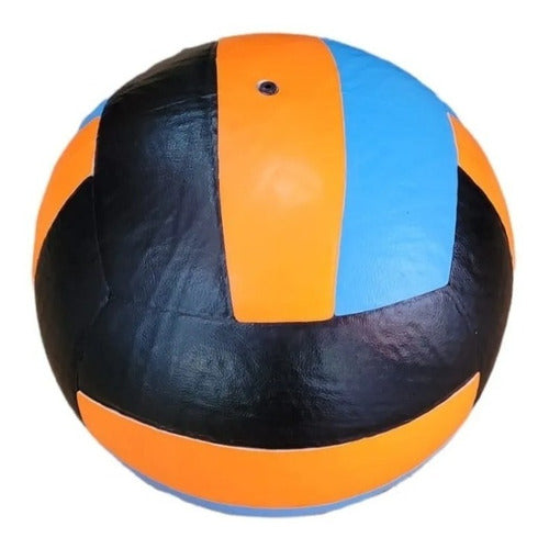Tricolor Synthetic Leather Volleyball Beach Ball 5